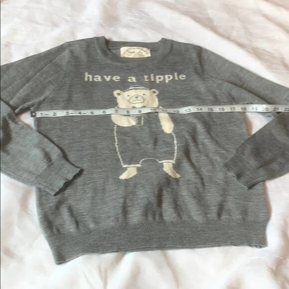 Mouth Valley have a tipple bear sweater, m - Picture 2 of 6